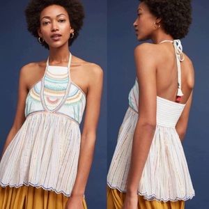 Anthropologie halter top